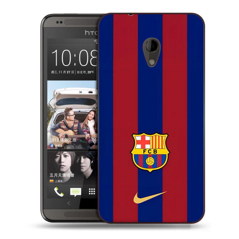 Пластиковый чехол на HTC Desire 700 с принтом Барселона Barcelona Пластиковый чехол на HTC Desire 700 с принтом Барселона Barcelona