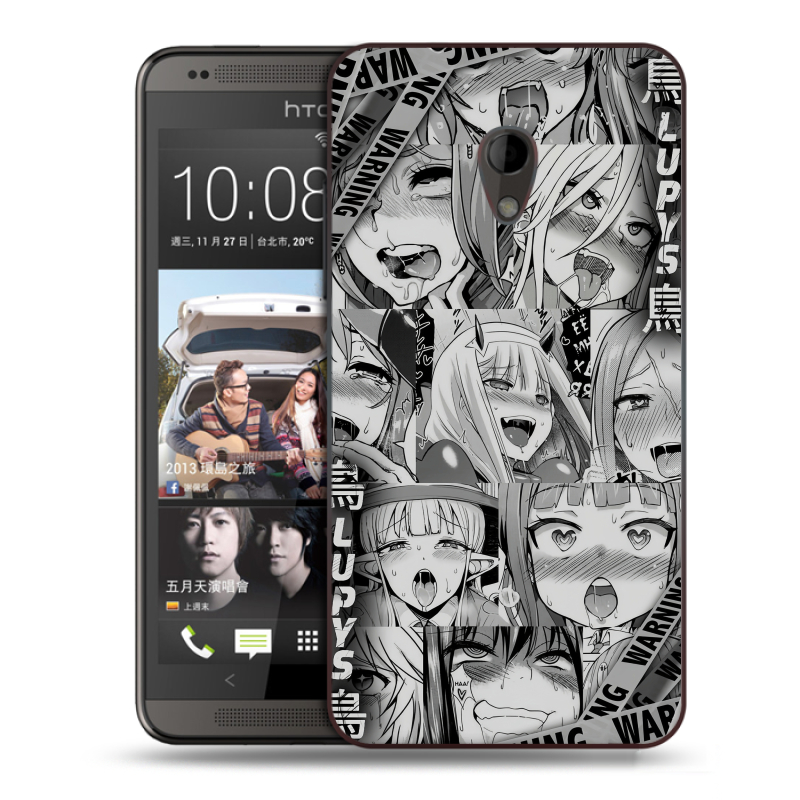 Пластиковый чехол на HTC Desire 700 с принтом Ahegao Ахегао Аниме Пластиковый чехол на HTC Desire 700 с принтом Ahegao Ахегао Аниме