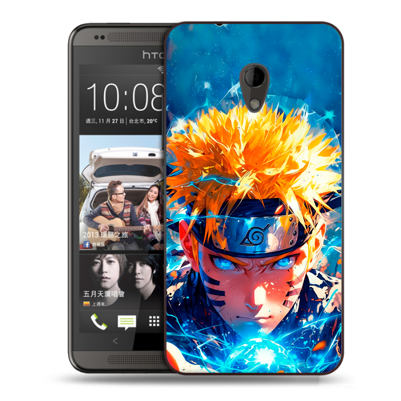 Пластиковый чехол на HTC Desire 700 с принтом Аниме Наруто Naruto Пластиковый чехол на HTC Desire 700 с принтом Аниме Наруто Naruto