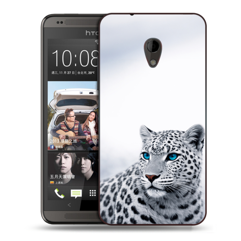 Силиконовый чехол на HTC Desire 700 с принтом женский Силиконовый чехол на HTC Desire 700 с принтом женский