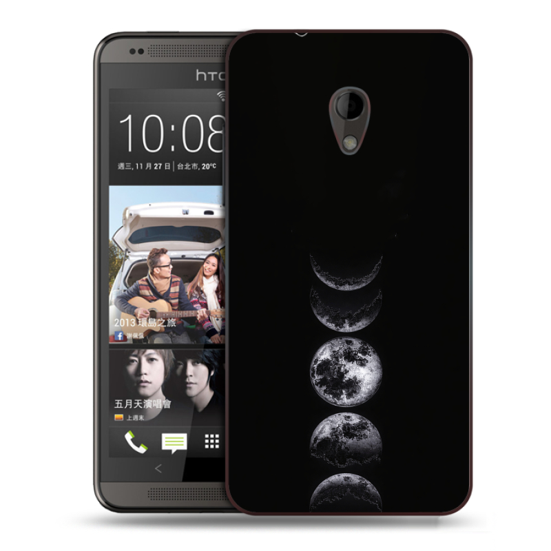 Силиконовый чехол на HTC Desire 700 с принтом женский Силиконовый чехол на HTC Desire 700 с принтом женский