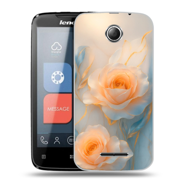 Пластиковый чехол на Lenovo A390 с принтом Женский