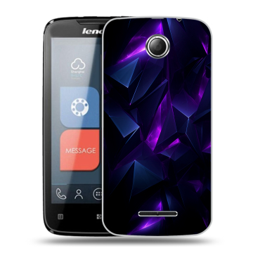 Пластиковый чехол на Lenovo A390 с принтом Абстракиция