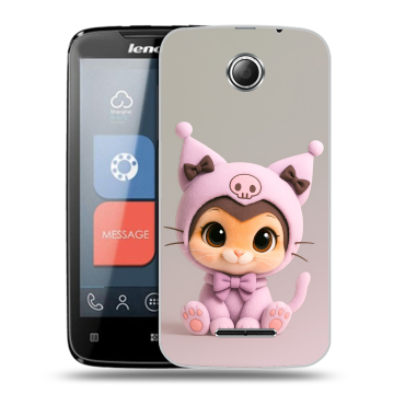 Пластиковый чехол на Lenovo A390 с принтом Куроми Kuromi 