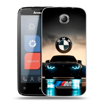 Пластиковый чехол на Lenovo A390 с принтом БМВ BMW Пластиковый чехол на Lenovo A390 с принтом БМВ BMW