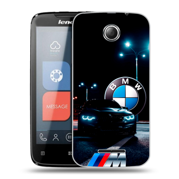Пластиковый чехол на Lenovo A390 с принтом БМВ BMW Пластиковый чехол на Lenovo A390 с принтом БМВ BMW