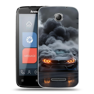 Пластиковый чехол на Lenovo A390 с принтом BMW БМВ Пластиковый чехол на Lenovo A390 с принтом BMW БМВ