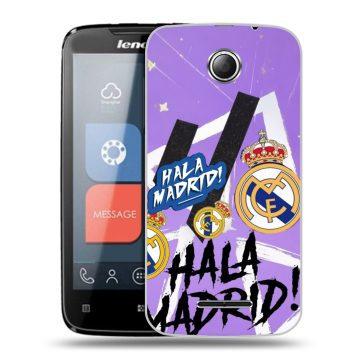 Пластиковый чехол на Lenovo A390 с принтом Real Madrid Реал Мадрид