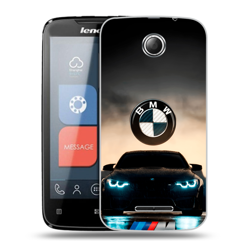 Пластиковый чехол на Lenovo A390 с принтом БМВ BMW Пластиковый чехол на Lenovo A390 с принтом БМВ BMW