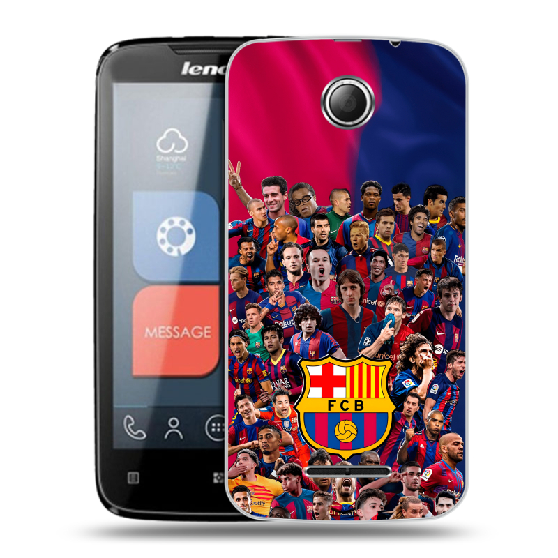 Пластиковый чехол на Lenovo A390 с принтом Барселона Barcelona Пластиковый чехол на Lenovo A390 с принтом Барселона Barcelona