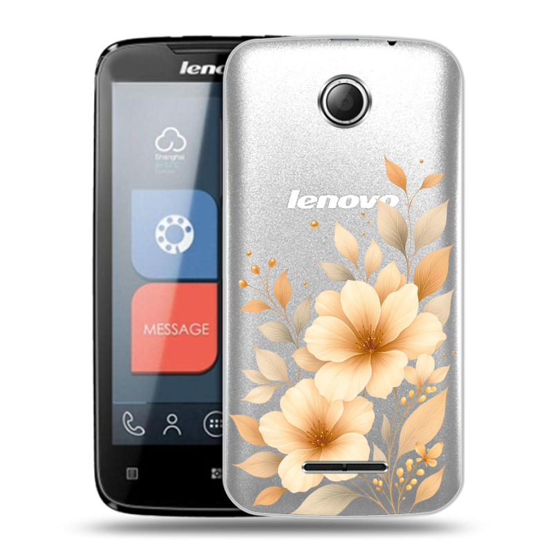Пластиковый чехол на Lenovo A390 с принтом для девушки Пластиковый чехол на Lenovo A390 с принтом для девушки