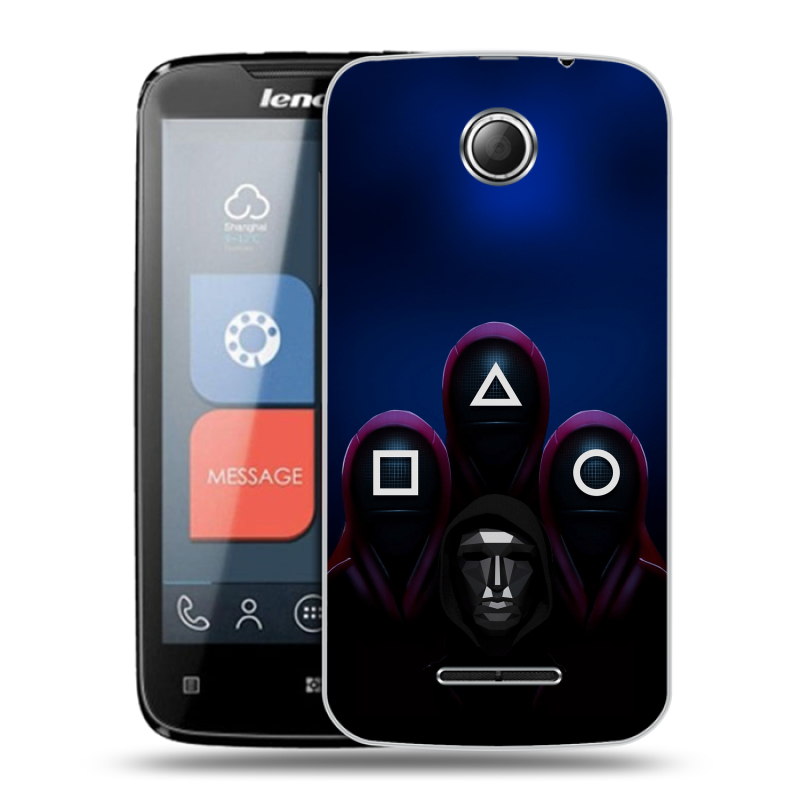 Пластиковый чехол на Lenovo A390 с принтом Игра Кальмара Пластиковый чехол на Lenovo A390 с принтом Игра Кальмара