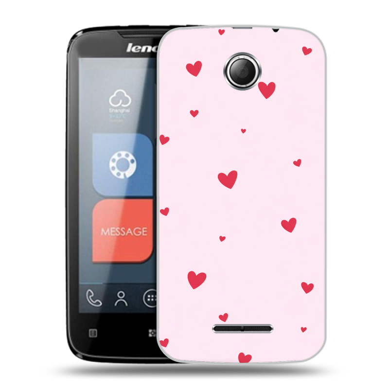 Пластиковый чехол на Lenovo A390 с принтом для девочек Пластиковый чехол на Lenovo A390 с принтом для девочек