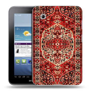 Силиконовый чехол на Samsung Galaxy Tab 2 7.0 с принтом Ковер