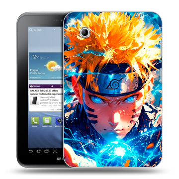 Силиконовый чехол на Samsung Galaxy Tab 2 7.0 с принтом Аниме Наруто Naruto Силиконовый чехол на Samsung Galaxy Tab 2 7.0 с принтом Аниме Наруто Naruto