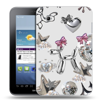 Силиконовый чехол на Samsung Galaxy Tab 2 7.0 с принтом Y2K
