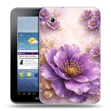 Силиконовый чехол на Samsung Galaxy Tab 2 7.0 с принтом женский Силиконовый чехол на Samsung Galaxy Tab 2 7.0 с принтом женский