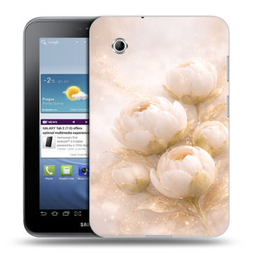Силиконовый чехол на Samsung Galaxy Tab 2 7.0 с принтом женский Силиконовый чехол на Samsung Galaxy Tab 2 7.0 с принтом женский