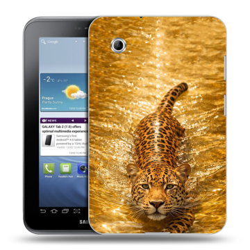 Силиконовый чехол на Samsung Galaxy Tab 2 7.0 с принтом женский Силиконовый чехол на Samsung Galaxy Tab 2 7.0 с принтом женский