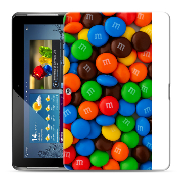 Силиконовый чехол на планшета Samsung Galaxy Tab 2 10.1 GT-P5100 с принтом Конфеты Силиконовый чехол на планшета Samsung Galaxy Tab 2 10.1 GT-P5100 с принтом Конфеты