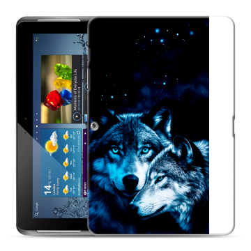 Силиконовый чехол на планшета Samsung Galaxy Tab 2 10.1 GT-P5100 с принтом Волки Силиконовый чехол на планшета Samsung Galaxy Tab 2 10.1 GT-P5100 с принтом Волки