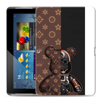 Силиконовый чехол на Samsung Galaxy Tab 2 10.1 с принтом Луи робот