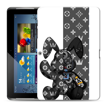 Силиконовый чехол на Samsung Galaxy Tab 2 10.1 с принтом Луи робот
