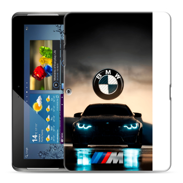 Силиконовый чехол на Samsung Galaxy Tab 2 10.1 с принтом БМВ BMW