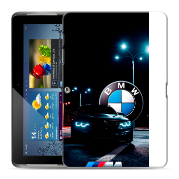 Силиконовый чехол на Samsung Galaxy Tab 2 10.1 с принтом БМВ BMW