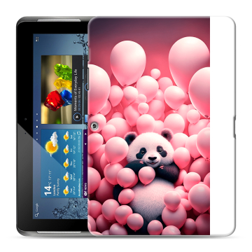 Силиконовый чехол на Samsung Galaxy Tab 2 10.1 с принтом Панда
