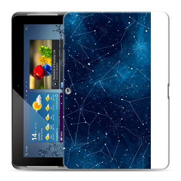 Силиконовый чехол на Samsung Galaxy Tab 2 10.1 с принтом Космос звезды Силиконовый чехол на Samsung Galaxy Tab 2 10.1 с принтом Космос звезды