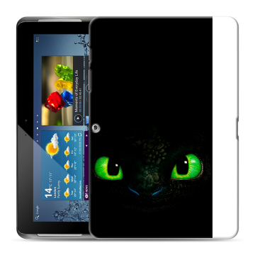 Силиконовый чехол на Samsung Galaxy Tab 2 10.1 с принтом Как приручить дракона