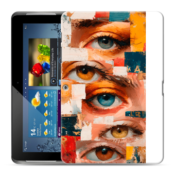 Силиконовый чехол на Samsung Galaxy Tab 2 10.1 с принтом Модный принт Силиконовый чехол на Samsung Galaxy Tab 2 10.1 с принтом Модный принт