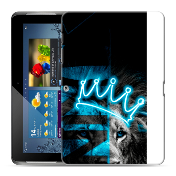 Силиконовый чехол на Samsung Galaxy Tab 2 10.1 с принтом Король лев Силиконовый чехол на Samsung Galaxy Tab 2 10.1 с принтом Король лев