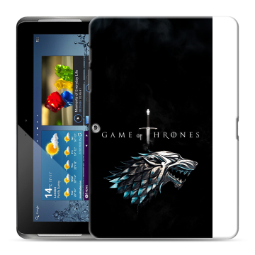Силиконовый чехол на Samsung Galaxy Tab 2 10.1 с принтом Игра Престолов Game Thrones
