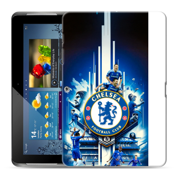 Силиконовый чехол на Samsung Galaxy Tab 2 10.1 с принтом Chelsea Челси Силиконовый чехол на Samsung Galaxy Tab 2 10.1 с принтом Chelsea Челси