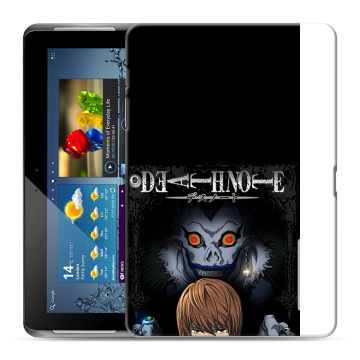 Силиконовый чехол на Samsung Galaxy Tab 2 10.1 с принтом Death note Тетрадь смерти Силиконовый чехол на Samsung Galaxy Tab 2 10.1 с принтом Death note Тетрадь смерти