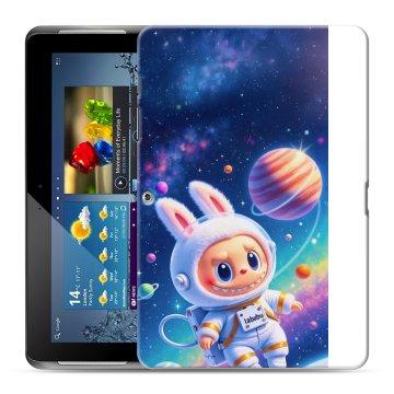 Силиконовый чехол на Samsung Galaxy Tab 2 10.1 с принтом Labubu Лабубу