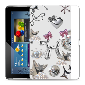 Силиконовый чехол на Samsung Galaxy Tab 2 10.1 с принтом Y2K