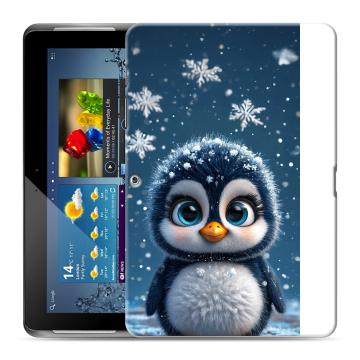 Силиконовый чехол на Samsung Galaxy Tab 2 10.1 с принтом Новый год Силиконовый чехол на Samsung Galaxy Tab 2 10.1 с принтом Новый год