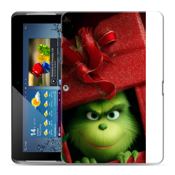 Силиконовый чехол на Samsung Galaxy Tab 2 10.1 с принтом Новый год Силиконовый чехол на Samsung Galaxy Tab 2 10.1 с принтом Новый год