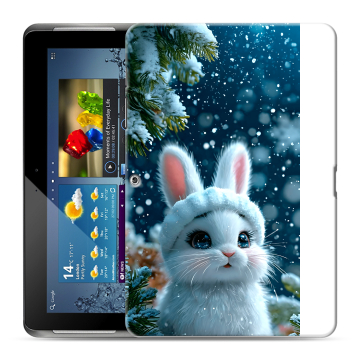 Силиконовый чехол на Samsung Galaxy Tab 2 10.1 с принтом Новый год Силиконовый чехол на Samsung Galaxy Tab 2 10.1 с принтом Новый год