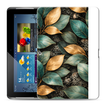 Силиконовый чехол на Samsung Galaxy Tab 2 10.1 с принтом женский