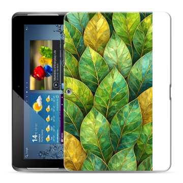 Силиконовый чехол на Samsung Galaxy Tab 2 10.1 с принтом женский