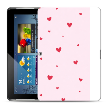 Силиконовый чехол на Samsung Galaxy Tab 2 10.1 с принтом для девочек