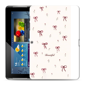 Силиконовый чехол на Samsung Galaxy Tab 2 10.1 с принтом для девочек