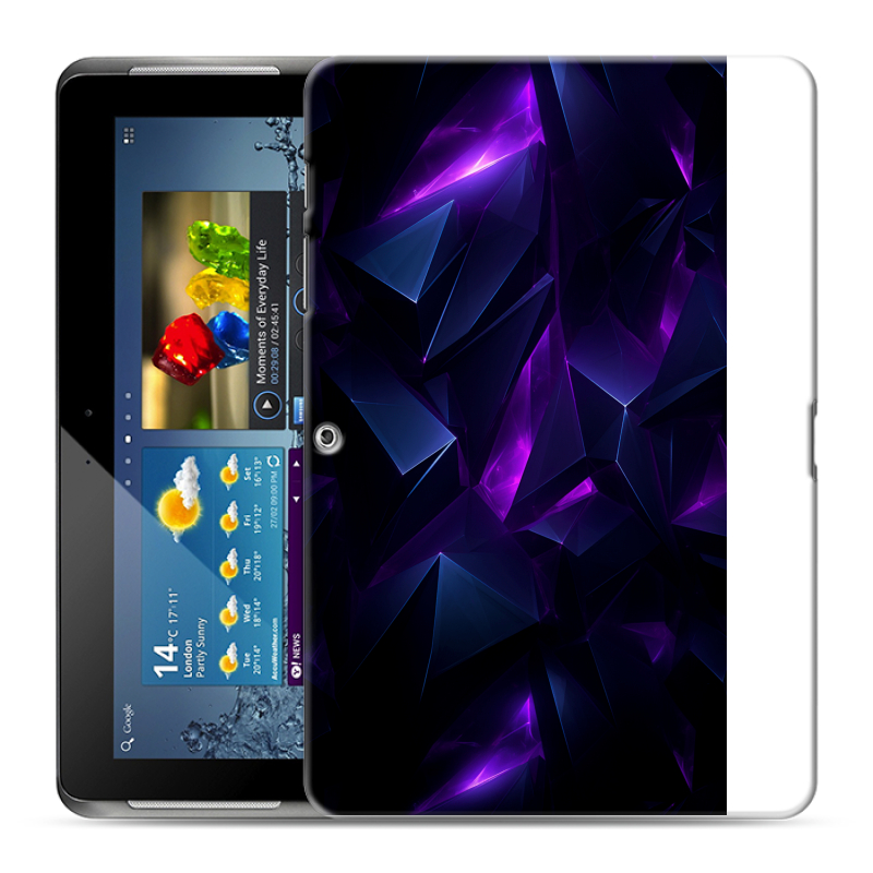 Силиконовый чехол на Samsung Galaxy Tab 2 10.1 с принтом Абстракиция Силиконовый чехол на Samsung Galaxy Tab 2 10.1 с принтом Абстракиция