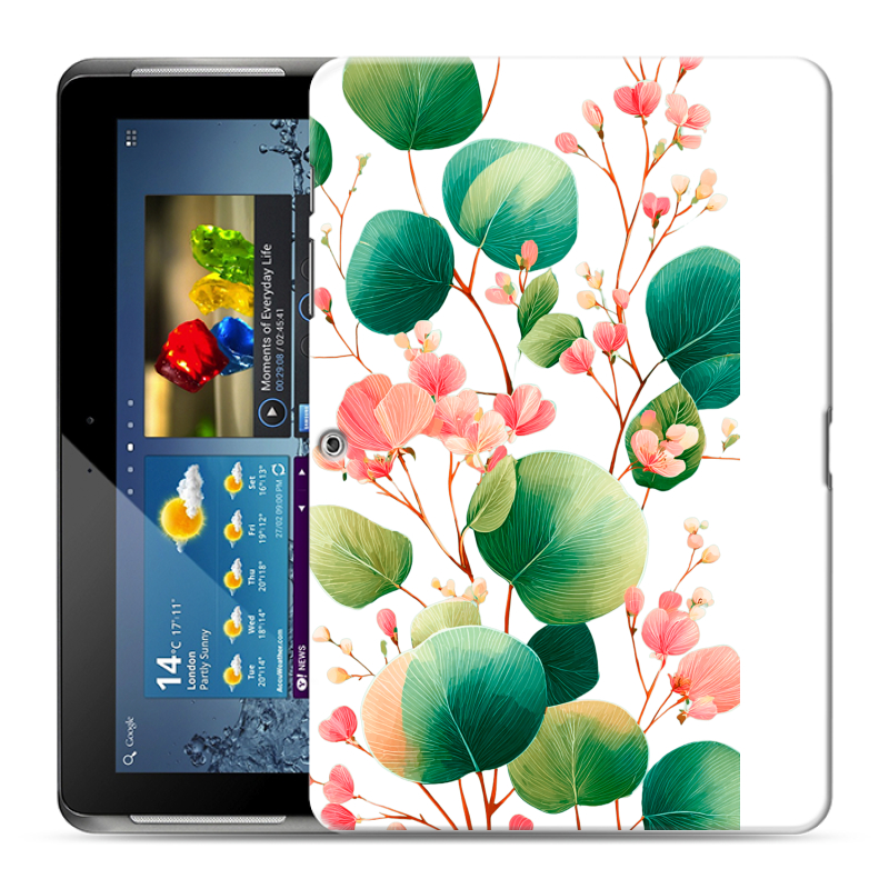 Силиконовый чехол на Samsung Galaxy Tab 2 10.1 с принтом женский Силиконовый чехол на Samsung Galaxy Tab 2 10.1 с принтом женский