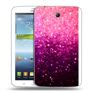 Силиконовый чехол на Samsung Galaxy Tab 3 7.0 с принтом Блестки Силиконовый чехол на Samsung Galaxy Tab 3 7.0 с принтом Блестки