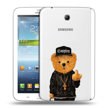 Силиконовый чехол на Samsung Galaxy Tab 3 7.0 с принтом Плюшевый медведь Силиконовый чехол на Samsung Galaxy Tab 3 7.0 с принтом Плюшевый медведь